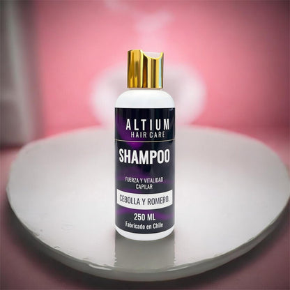 SHAMPOO DE CEBOLLA Y ROMERO  AROMA FRUTI NARANJA