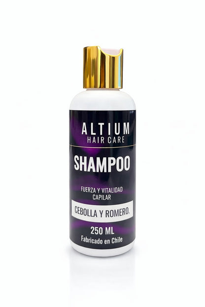 SHAMPOO DE CEBOLLA Y ROMERO  AROMA FRUTI NARANJA